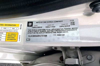 2019 Chevrolet Spark LS